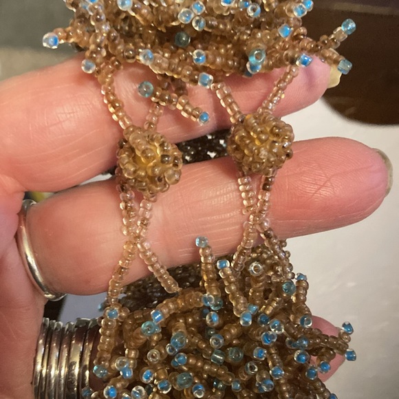 Unique hand made stunning bead bracelet. Lots of time and love in this one - Picture 5 of 11